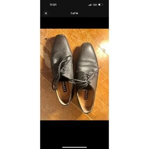 Express Leather Shoe ID 13501, Men , Black Size 8